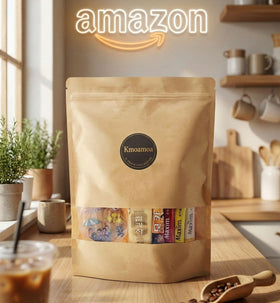 KMOAMOA Korean instant coffee collection enjoyed anywhere.