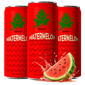 Knashi Natural Essence Watermelon can front, crisp refreshment on a sunny day.