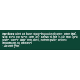Knorr Aromat dry seasoning sprinkle atop sizzling vegetables for depth
