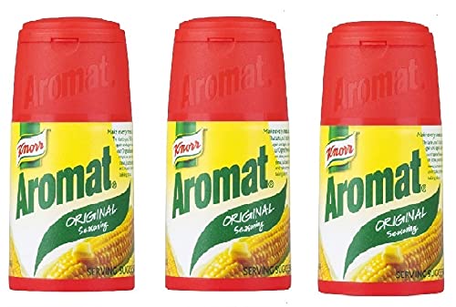 Knorr Aromat Original bottle — versatile flavor enhancer for cooking and table seasoning.