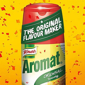 Knorr Aromat Original on pizza — extra savory boost for crust and toppings.