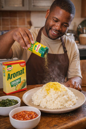 Knorr Aromat refill sachets ready to open for flavorful weeknight meals