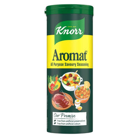 Knorr Aromat sprinkle over soup adds savory depth.