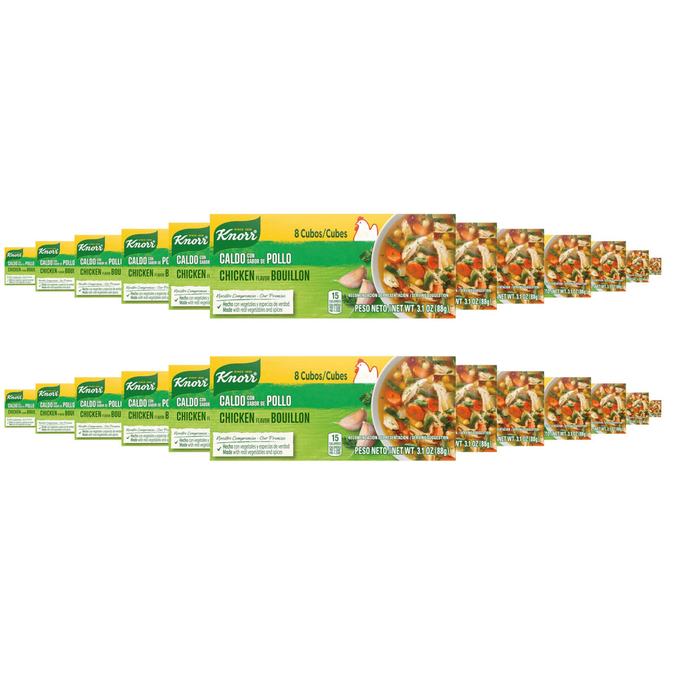 Knorr Cube Bouillon Chicken cubes ready for a quick flavor boost in soups