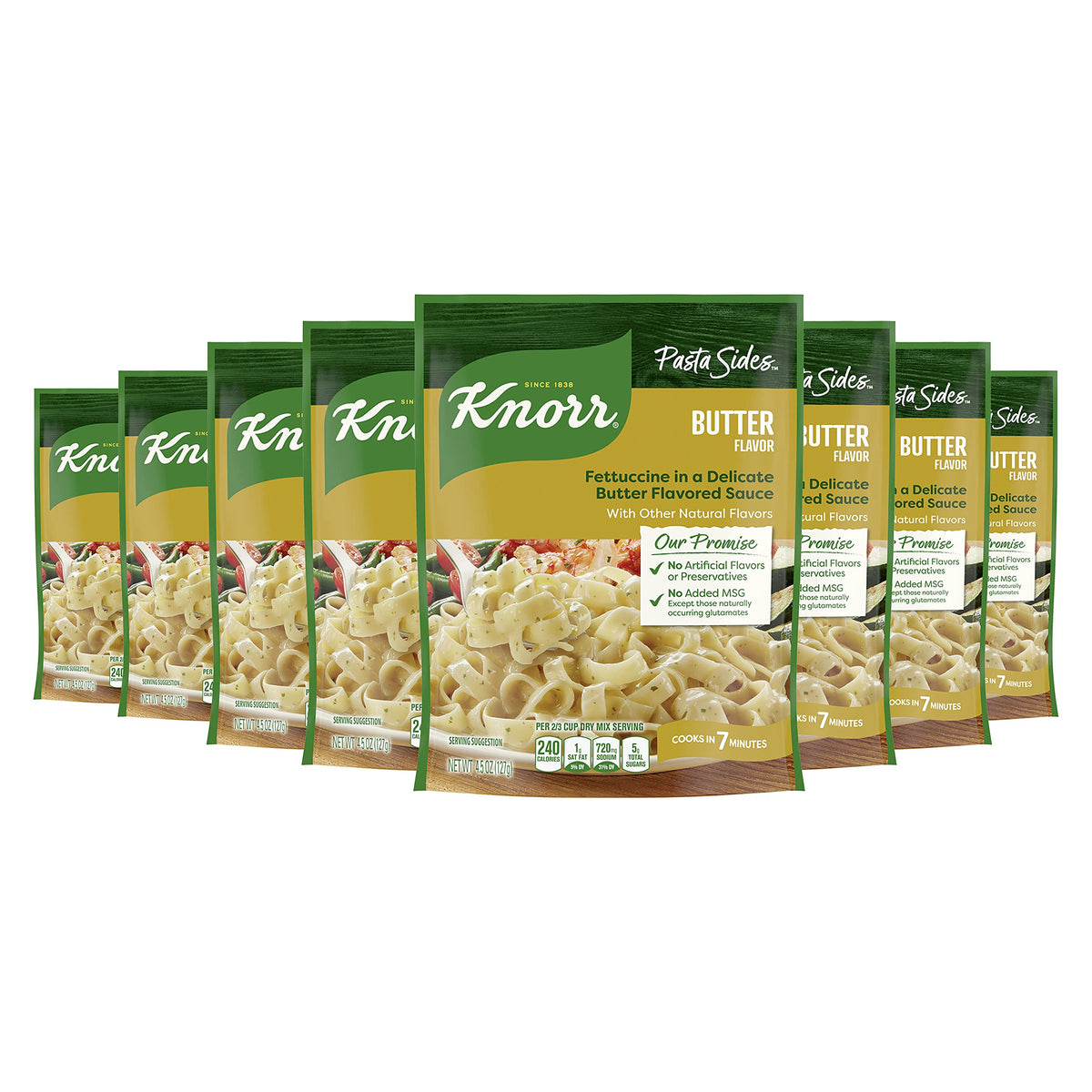 Knorr Pasta Sides Butter in a steaming bowl, quick, comforting side.