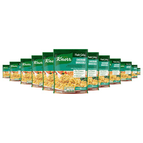 Knorr Pasta Sides Cheddar Broccoli in a serving bowl for a quick weeknight meal.