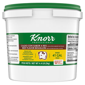 Knorr Professional beef bouillon bulk container for quick stock