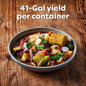 Ready-to-use beef bouillon enhances stews and gravies with ease