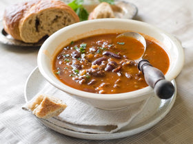 Knorr Professional broth steam bowl demonstrates ready-to-use flavor in minutes.