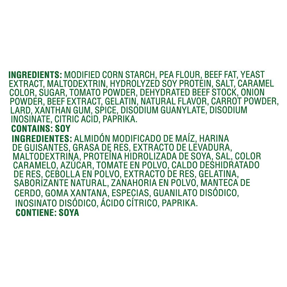 Knorr Demi-Glace sauce mix yields 2 gallons per container for large-scale service.