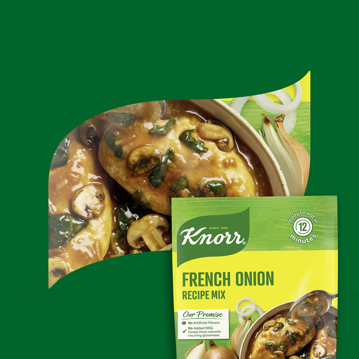 Knorr Recipe Mix dip with sour cream, perfect with veggies.