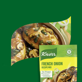Knorr Recipe Mix dip with sour cream, perfect with veggies.