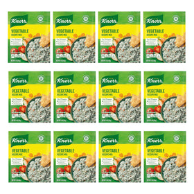 Knorr Recipe Mix Vegetable packaging shows a versatile pantry staple for soups and dips.