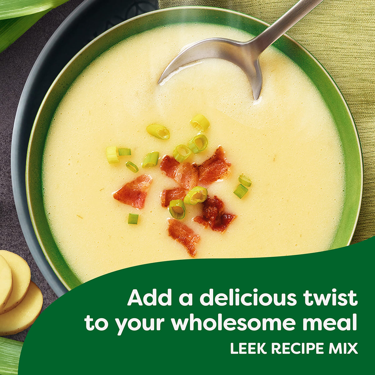 Knorr Spinach Dip Base blends with cream cheese for a lush dip.