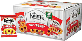 Knott's Berry Farm 2 oz shortbread cookies in a single-serving pack, designed to stay fresh.