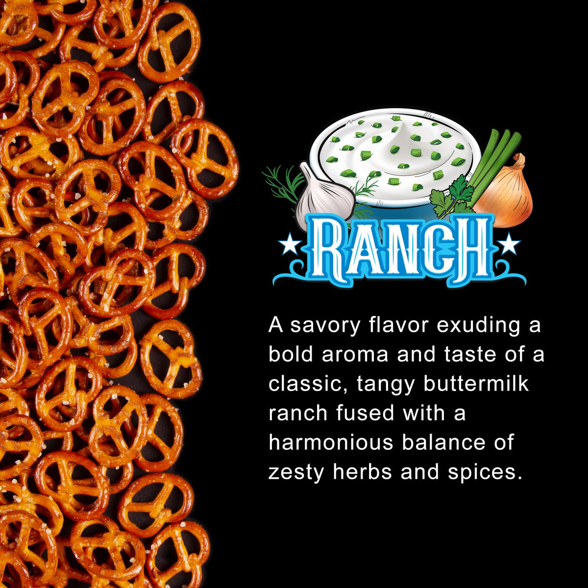 Knotty Pretzels beer-pairing idea on a serving board.