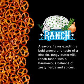 Knotty Pretzels beer-pairing idea on a serving board.