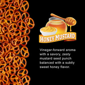 Knotty Pretzels Honey Mustard serving idea pairs with craft beers.