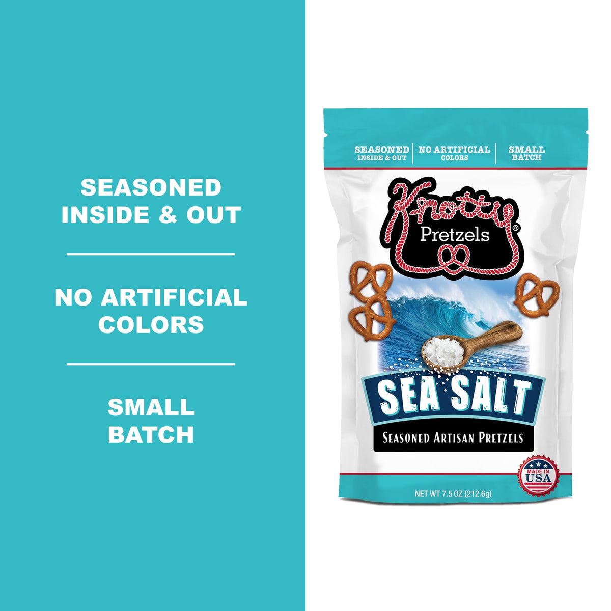 Knotty Pretzels on-the-go snack scene showcasing portable, crave-worthy flavor.