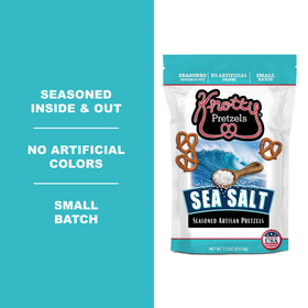 Knotty Pretzels on-the-go snack scene showcasing portable, crave-worthy flavor.