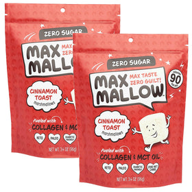 Know Brainer Max Mallow Cinnamon Toast marshmallows for keto snacking.