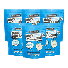 Know Brainer Max Mallow vanilla fluff marshmallows ideal for snacking