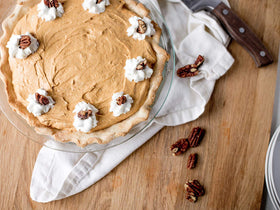 Knox gelatin used to set molded desserts with clean edges