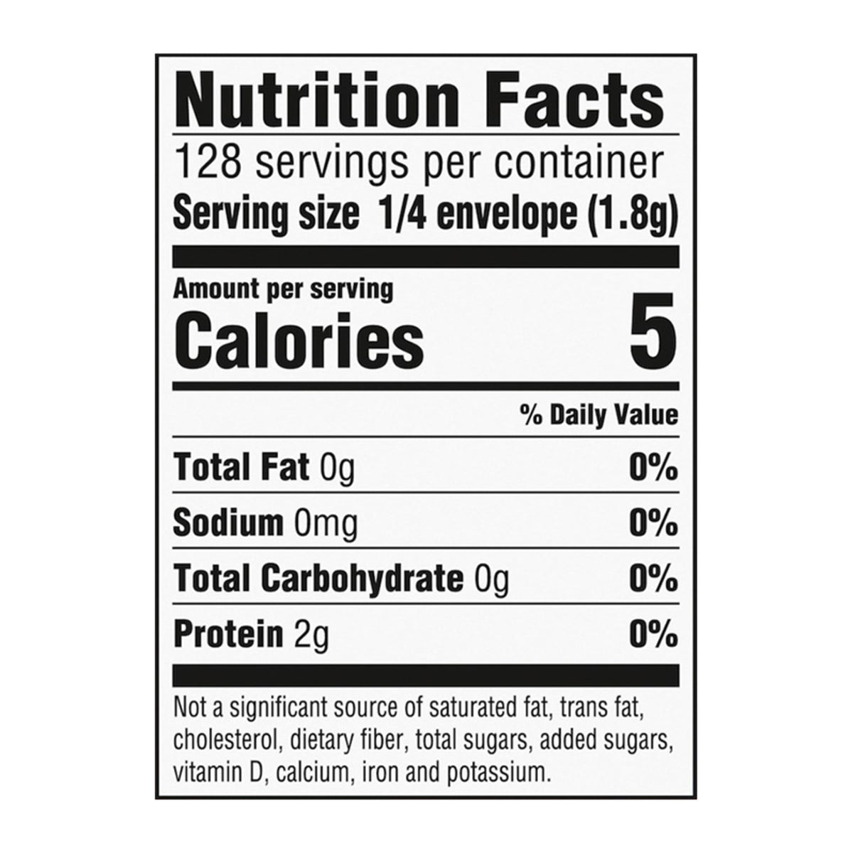 Knox gelatin packets sealed individually preserve freshness for easy dessert prep.