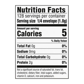 Knox gelatin packets sealed individually preserve freshness for easy dessert prep.