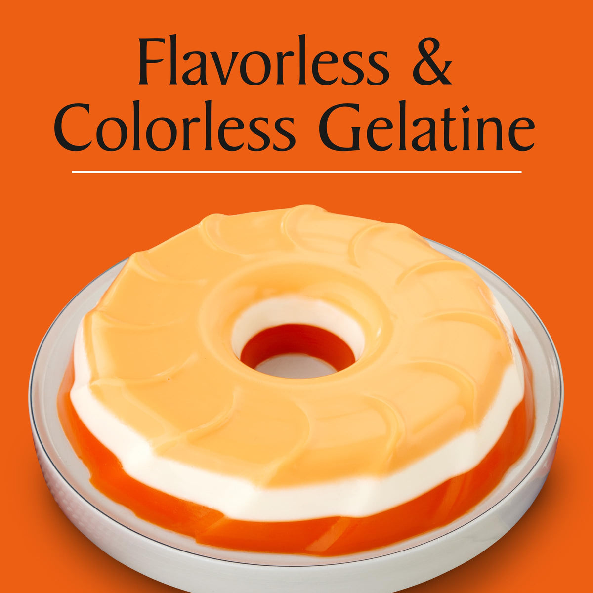 Zero-carb five-calorie serving helps customize light desserts with Knox gelatin