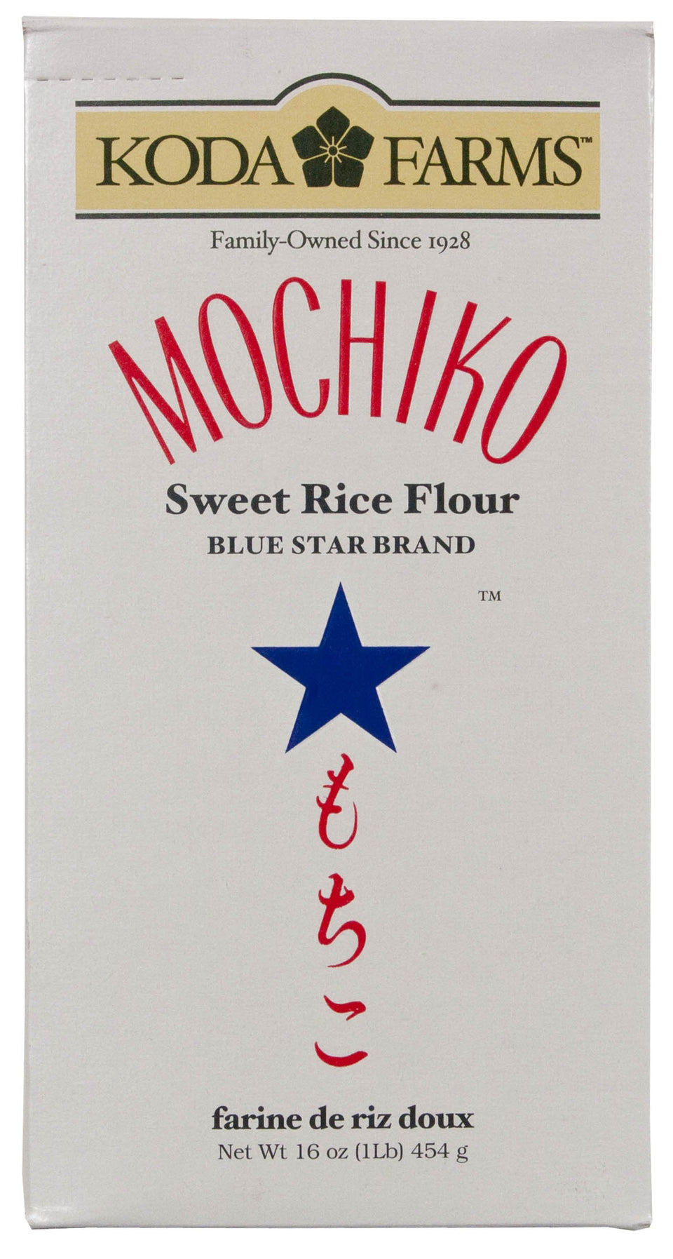 Koda Farms Mochiko Sweet Rice Flour, 16oz pack-9, ideal for baking and delicate batters