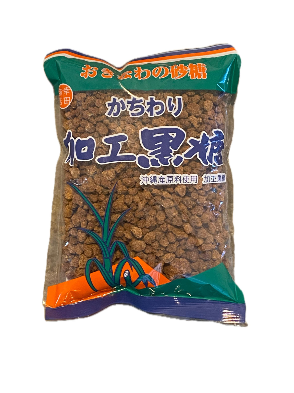 Koda Shoten Kachiwari Kokuto brown sugar pack—rich flavor with traditional Okinawa roots.