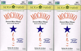 Koda Farms Mochiko Sweet Rice Flour Pack 3 front view for versatile baking