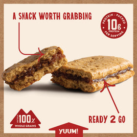 Kodiak Cakes Blueberry Oat Bar on-the-go ready for busy mornings
