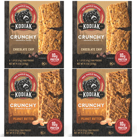 Kodiak Cakes Crunchy Granola Bar Peanut Butter pouch for a protein-packed snack on the go.