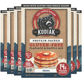 Kodiak Cakes Frontier Oat gluten-free flapjack mix pack ready for quick protein breakfasts