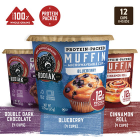 Kodiak Cakes Minute Muffin Cup Blueberry — fruity aroma for a quick breakfast.