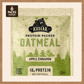 Kodiak Cakes nutrition label showing B vitamins and antioxidants.