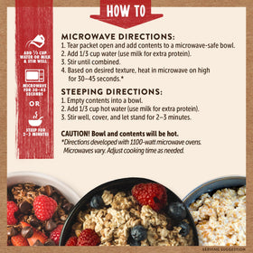 Kodiak Cakes oatmeal served in a cozy bowl for a comforting meal