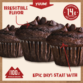 Kodiak Cakes Power Bake Muffin Mix ingredients ready for prep