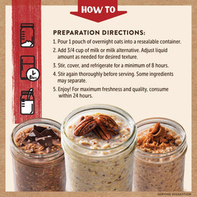 Kodiak Cakes Protein Overnight Oats Variety Pack box—three flavors for weekly rotation