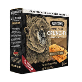 On-the-go Kodiak Cakes bar in gym bag, fueling workouts.