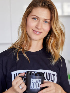 Koffee Kult dark roast aroma fills the kitchen for inviting mornings.