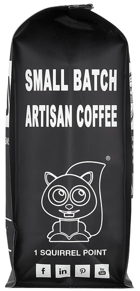 Koffee Kult fresh-roasted beans showcase quality in packaging that preserves aroma and flavor.