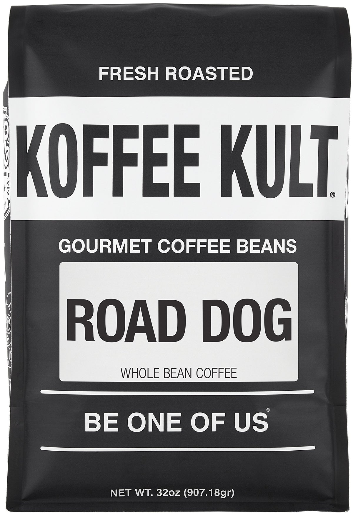 Brewing Koffee Kult Road Dog dark roast as an espresso shot