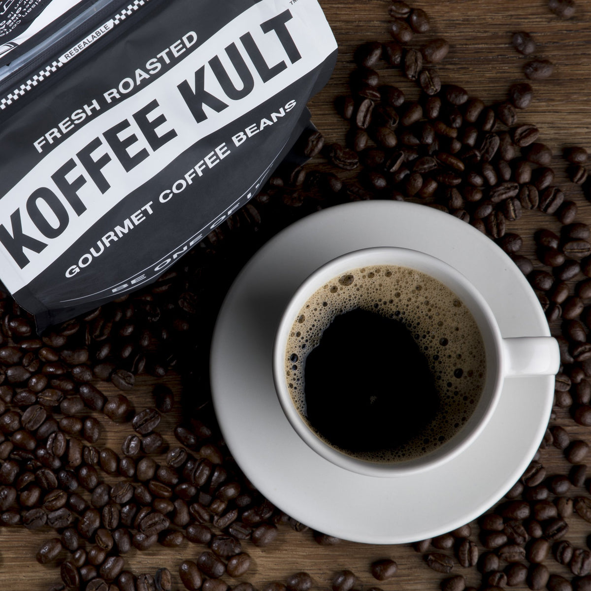 Koffee Kult Road Dog dark roast roaster in Hollywood, Florida
