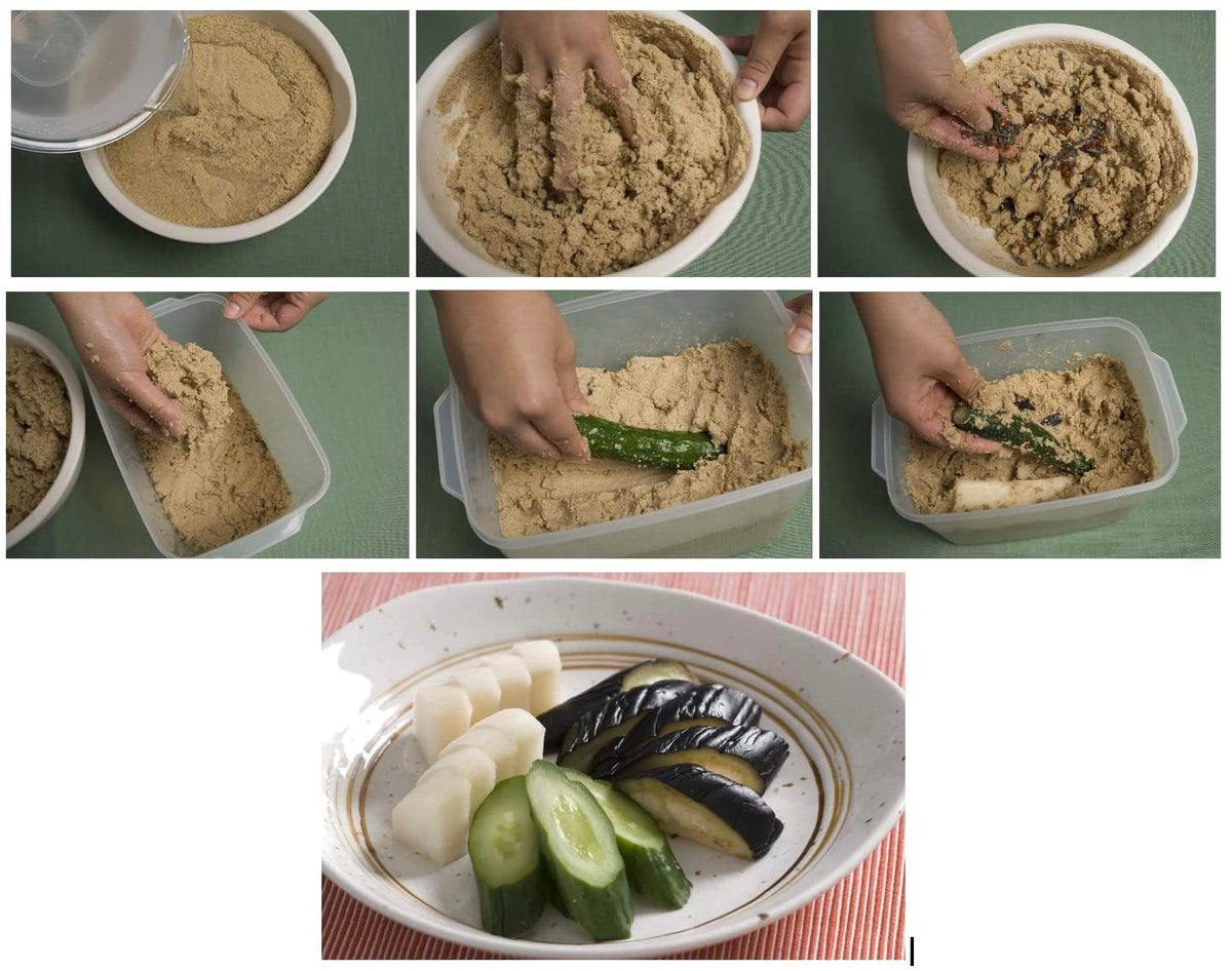 Kohsei Nukadoko starter pack shows a ready-to-use option for tsukemono