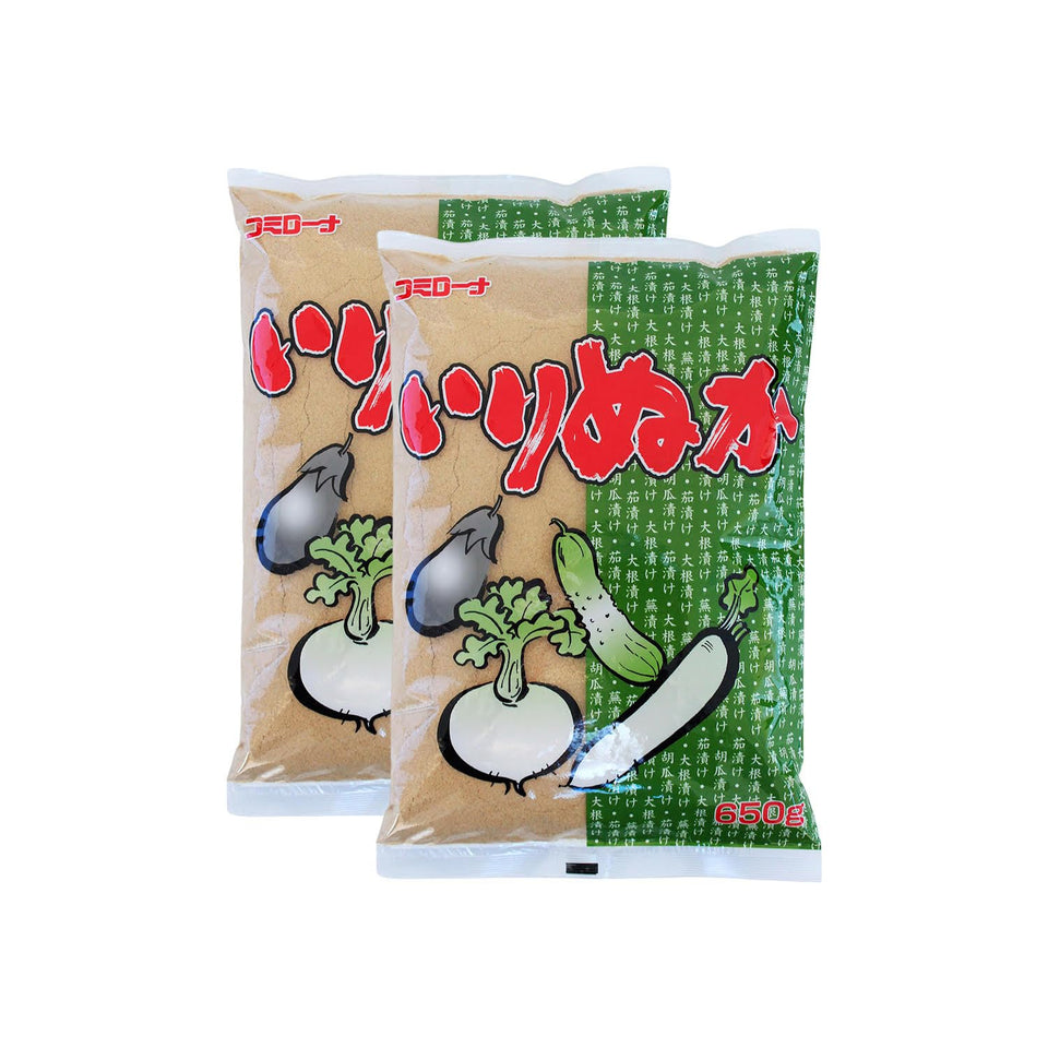 Kohsei roasted rice bran for Nukadoko bed starter enables easy fermentation