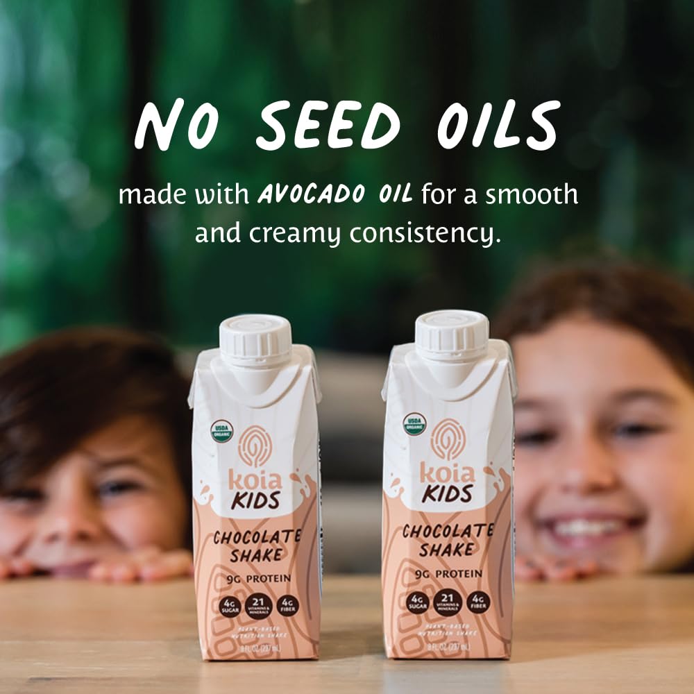 Koia Kids shake pack-12, bulk purchase for school lunches.