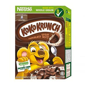 Nestlé Koko Krunch Malaysia box on table ready for a quick breakfast